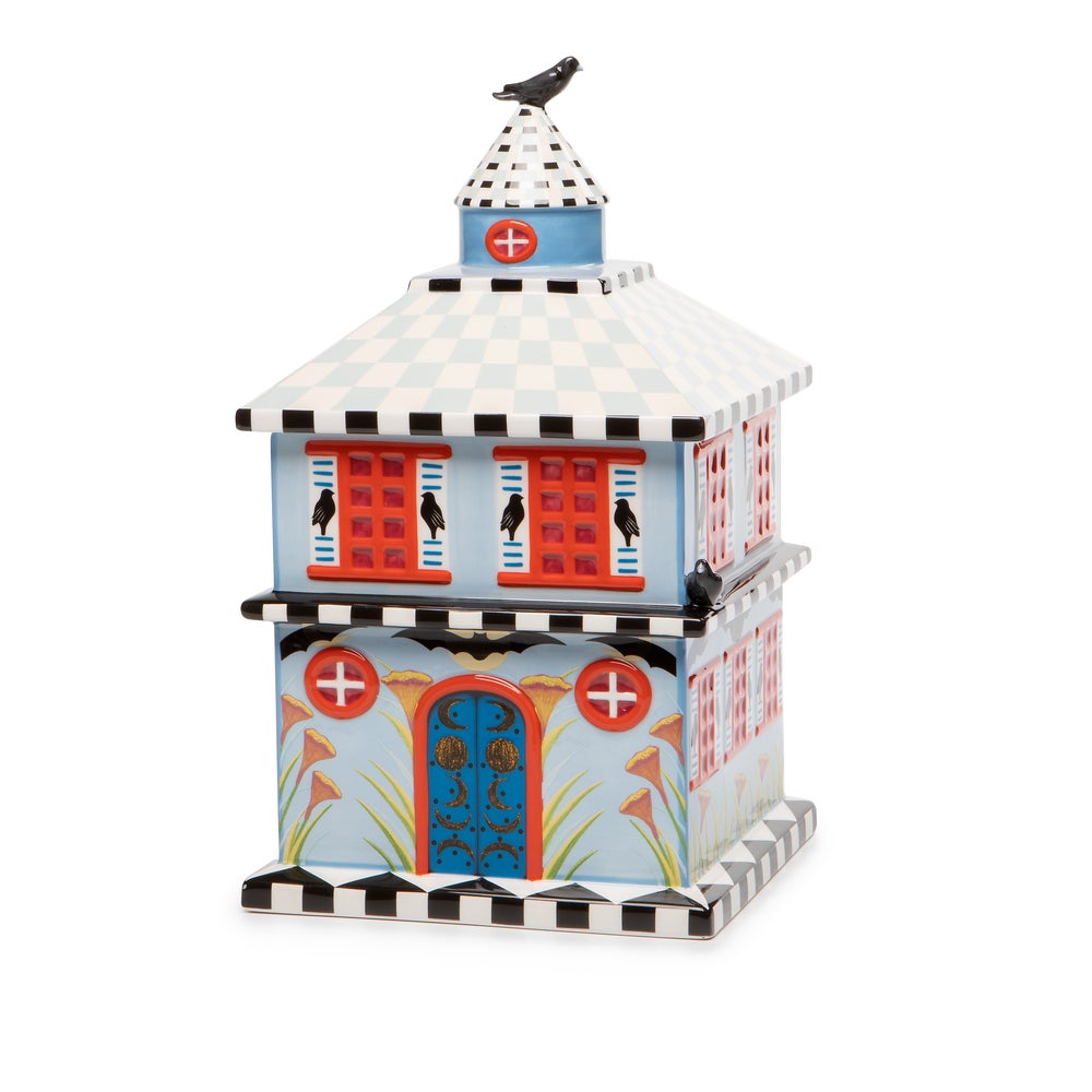 Patience Brewster Spooky House Cookie Jar - Thumbnail 2
