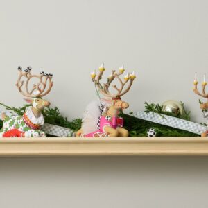 Patience Brewster Dash Away Sitting Reindeer – Dash Away, Dancer