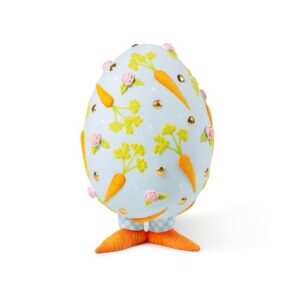 Patience Brewster Egg – Blue With Carrots