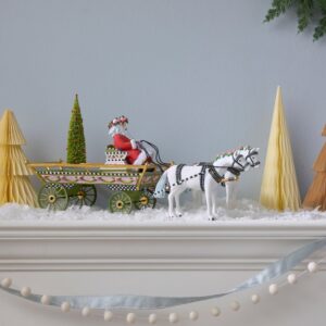 Patience Brewster Caroler Figure – Caroler, Horse Drawn Sleigh