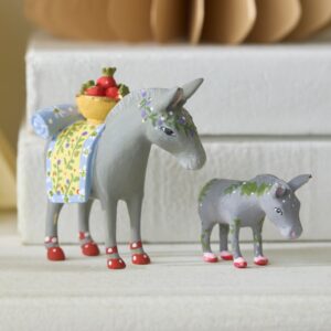 Patience Brewster Mini Nativity Figure – Nativity, Mother & Baby Donkey