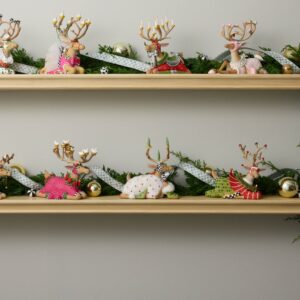 Patience Brewster Dash Away Sitting Reindeer – Dash Away, Blitzen