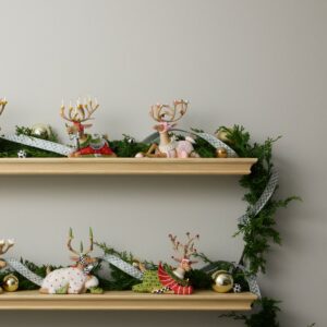 Patience Brewster Dash Away Sitting Reindeer – Dash Away, Cupid