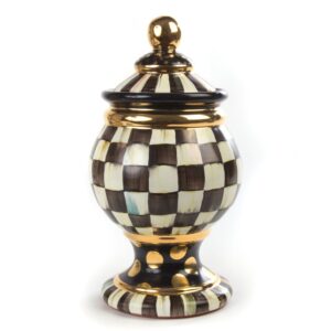 Courtly Check Ceramic Canister