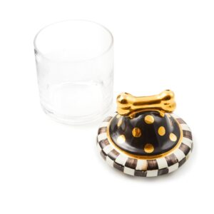 Rosy Check Canine Cookie Jar – Courtly Check