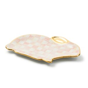 Rosy Check Bunny Dish