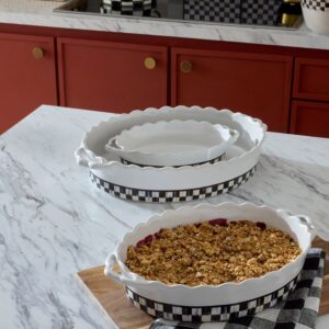 Check Everyday Oval Baker – Courtly Check, Small