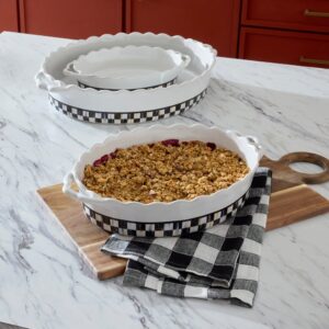 Check Everyday Oval Baker – Courtly Check, Medium