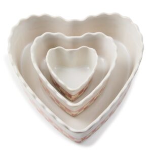 Check Everyday Heart Baker – Rosy Check, Set of 2