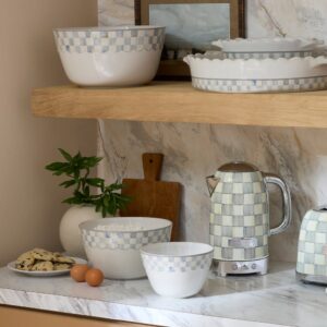 Courtly Check Everyday Mixing Bowls, Set of 3 – Sterling Check