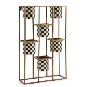 Courtly Check Hanging Plant Stand