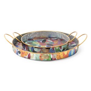Avant Garden Serving Trays, Set of 2