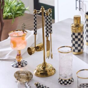 Gold Courtly Check 3260 Barware – Courtly Check, Bar Tool Set