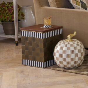 Courtly Storage Bin – Courtly Stripe, Short