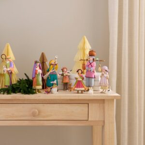 Patience Brewster Nativity Figure – Nativity, Girl with Duck