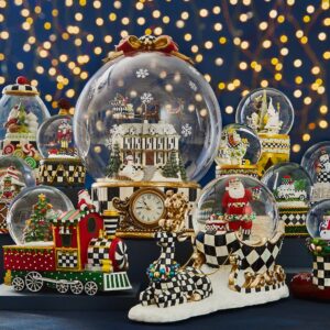 Farmhouse Snowman Snow Globe