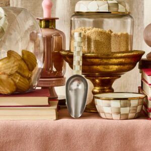 Emerald Check Small Scoop – Mocha Check