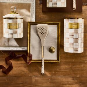 Mocha Check Kitchen Utensils – Mocha Check, Slotted Spatula