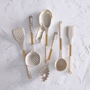 Mocha Check Kitchen Utensils – Mocha Check, Slotted Turner
