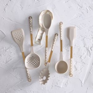 Mocha Check Kitchen Utensils – Mocha Check, Pasta Spoon