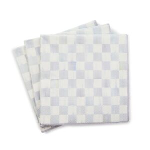 Courtly Check Luncheon Paper Napkins – Sterling Check