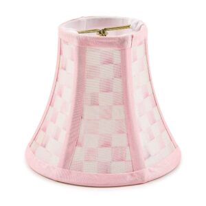 Check Lamp Shade – Rosy Check, Chandelier