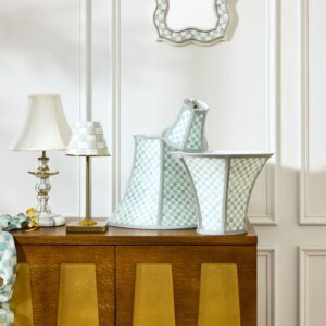 Check Lamp Shade – Sterling Check, Small
