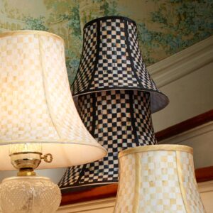Check Lamp Shade – Courtly Check, Medium