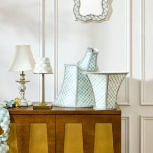 Check Lamp Shade – Sterling Check, Medium