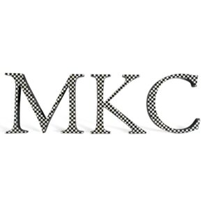 Courtly Check Letter – C