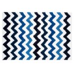 Royal Zig Zag Bath Rug