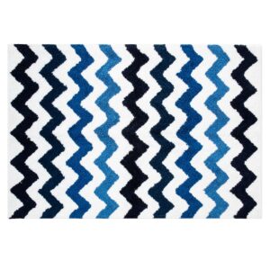 Royal Zig Zag Bath Rug