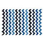 Royal Zig Zag Bath Rug – Large