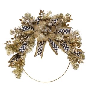 Glam Up Gold Hoop Wreath