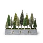 Farmhouse Mantel Arrangement