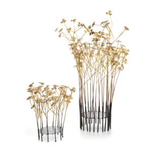 In Bloom Pillar Large Candle Holder