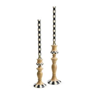 Courtly Candlesticks, Set of 2