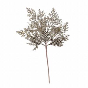 Glam Up Glitter Fan Leaves Pick