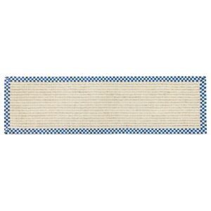Royal Check Cable Wool Sisal 2’6″ x 8′ Runner