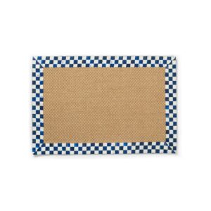 Royal Check Sisal 2′ x 3′ Rug
