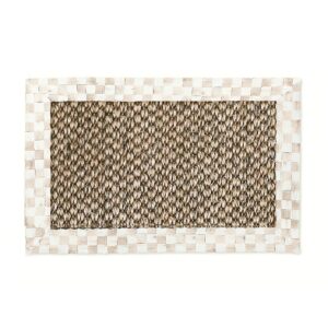 Mocha Check Chunky Sisal Rug – Mocha Check, 2′ x 3′
