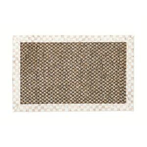 Mocha Check Chunky Sisal Rug