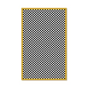 Check It Out Gold 5′ x 8′ Rug