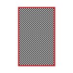 Check It Out Rug – 5′ x 8′ – Red