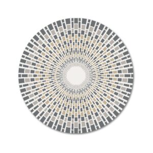 Moondance Rug – 3′ Round