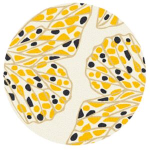 Chrysalis Butterfly Rug – 6′ Round