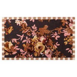Wild Rose Rug – Wild Rose Brown, 2’3″ x 3’9″