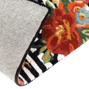 Courtly Flower Market Rug – Courtly Flower Market, 2’3″ x 3’9″