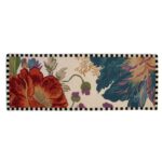 Flower Market Reflections Ivory 2’8″ x 8′ Runner