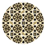 Queen Bee Indoor/ Outdoor Rug – 6′ Round